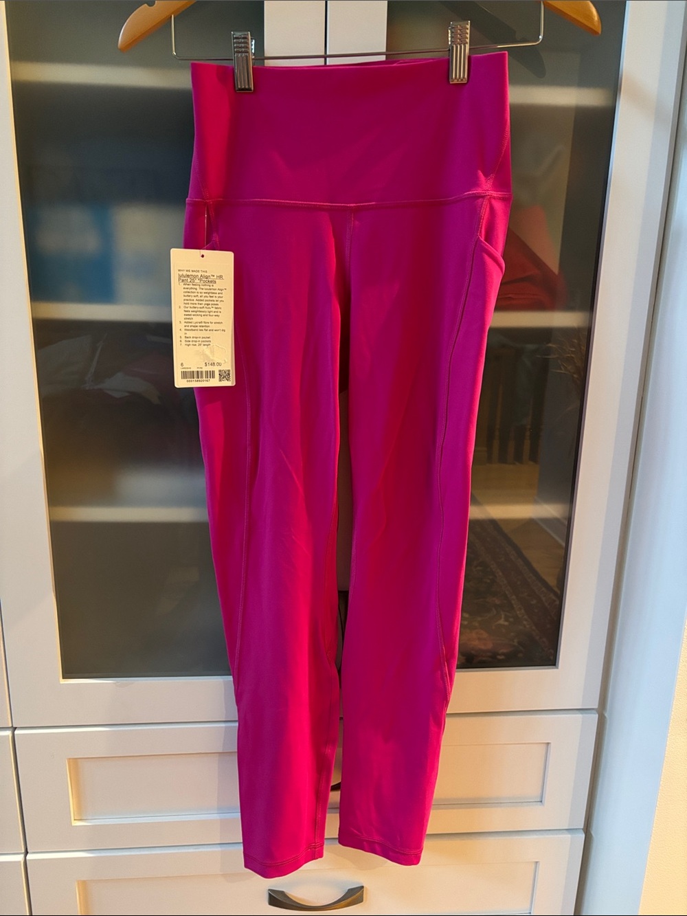 Lululemon Align With Pockets SZ 6 Pink Flare 25” NWT💗💗💗